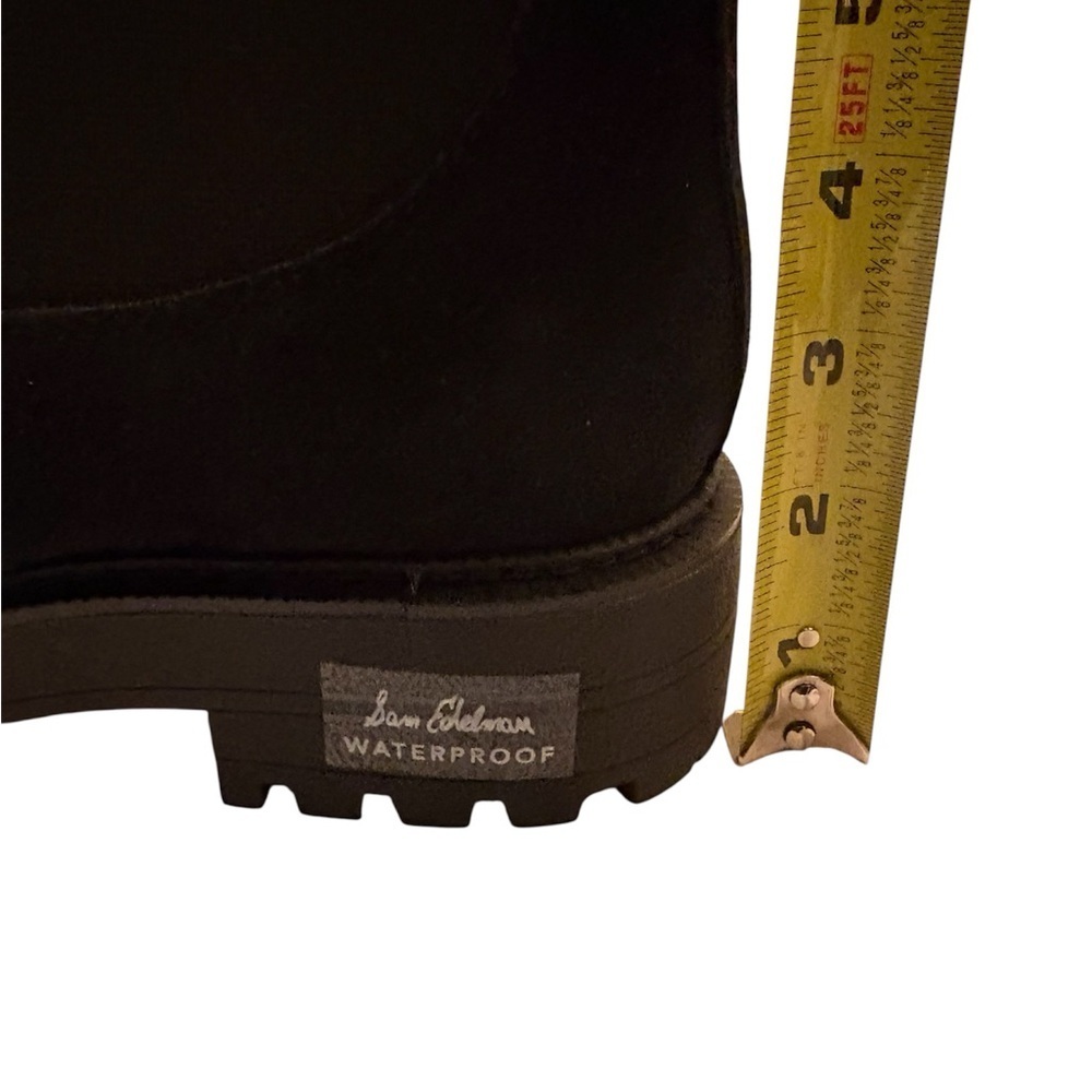 Sam Edelman Black Laguna Chelsea Boots Size 8.5 - Picture 7 of 10